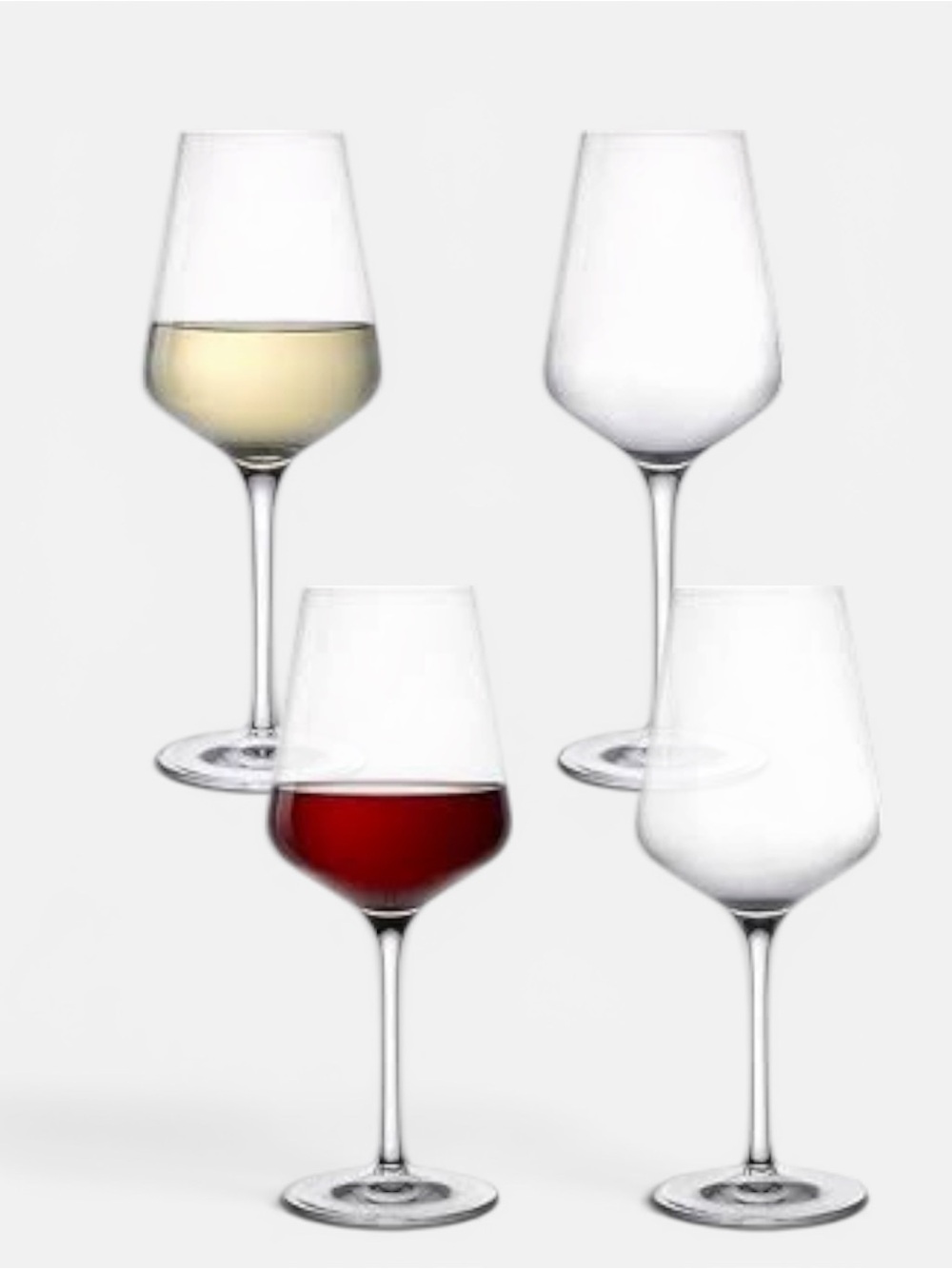 NEW, Vivo Villeroy & Boch, Set of 10 Wine Glasses High Quality Stemware